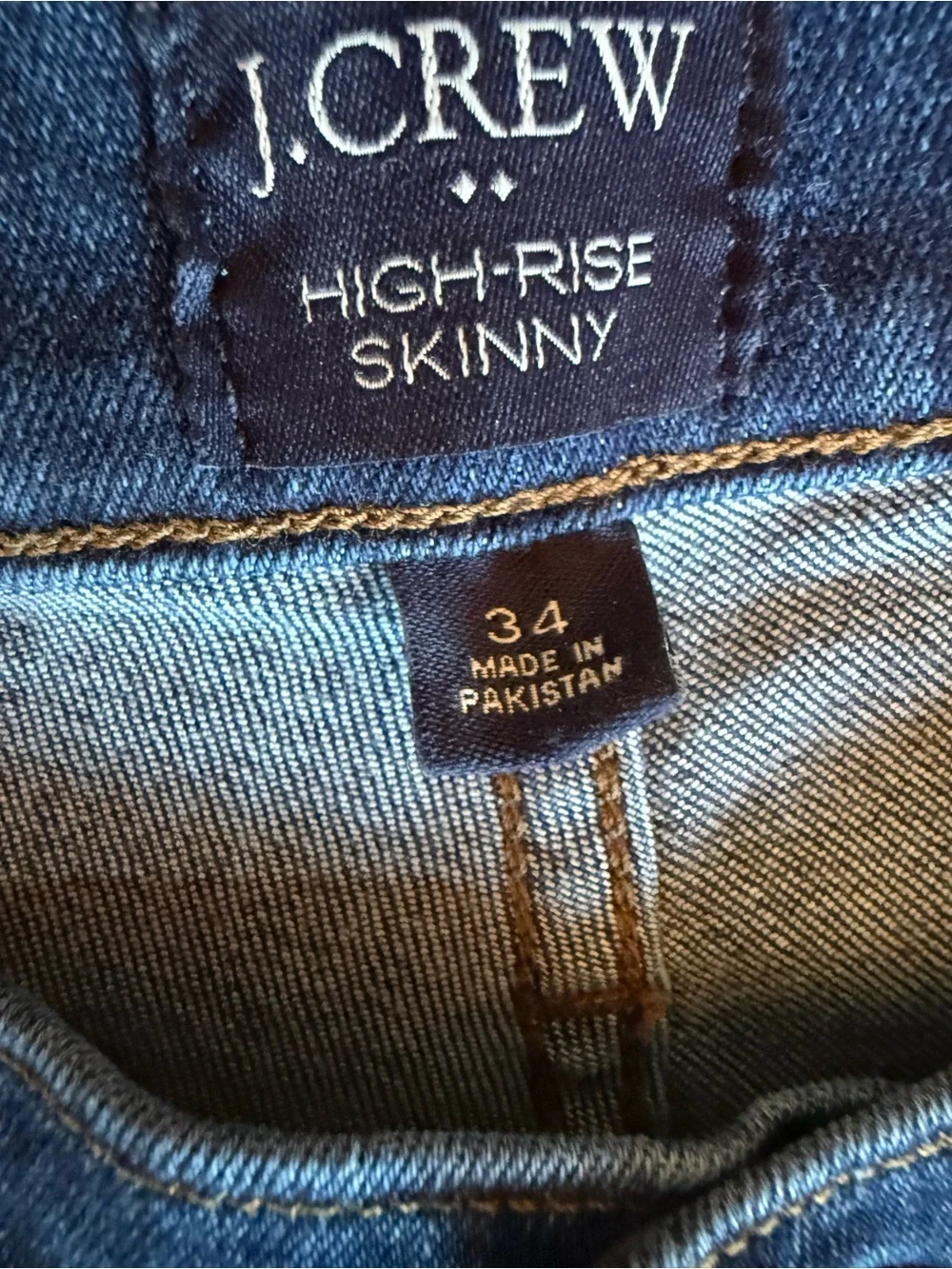 J. Crew Dark Blue Skinny Jeans